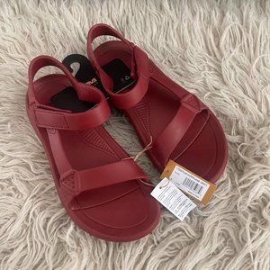 Teva Hurricane Drift Sandals, Size 9 US Brick Red